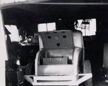 Fuel tank back bumper